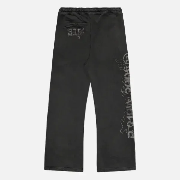 Racer Worldwide Army Sweatpants Black (1)