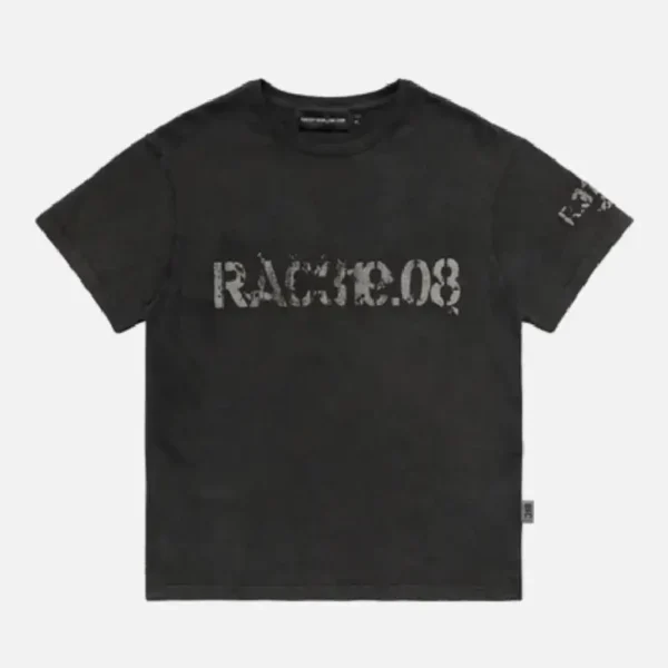 Racer Worldwide Army T Shirt Grey (2)