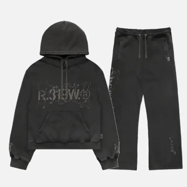 Racer Worldwide Army Tracksuit Black (3)