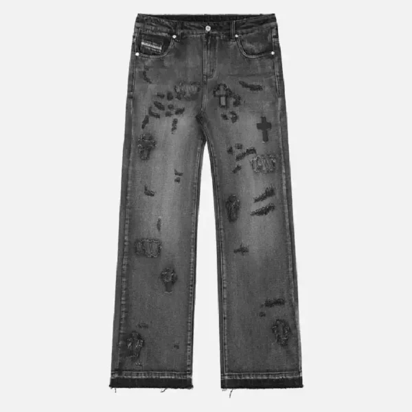 Racer Worldwide Black Ghost Cross Jeans (1)