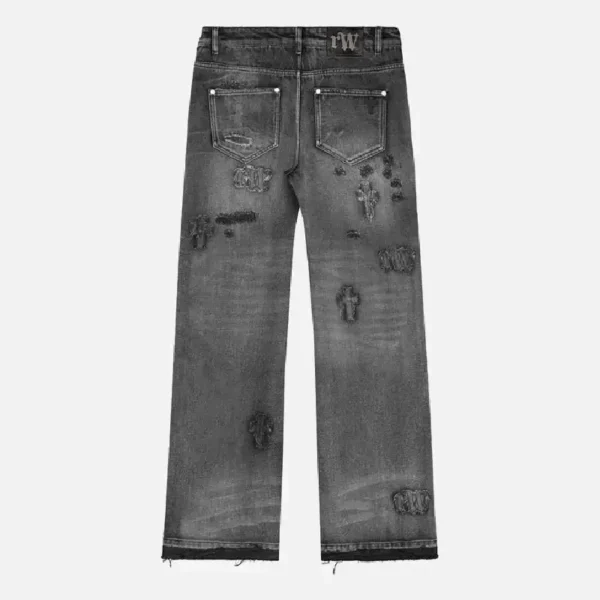 Racer Worldwide Black Ghost Cross Jeans (2)