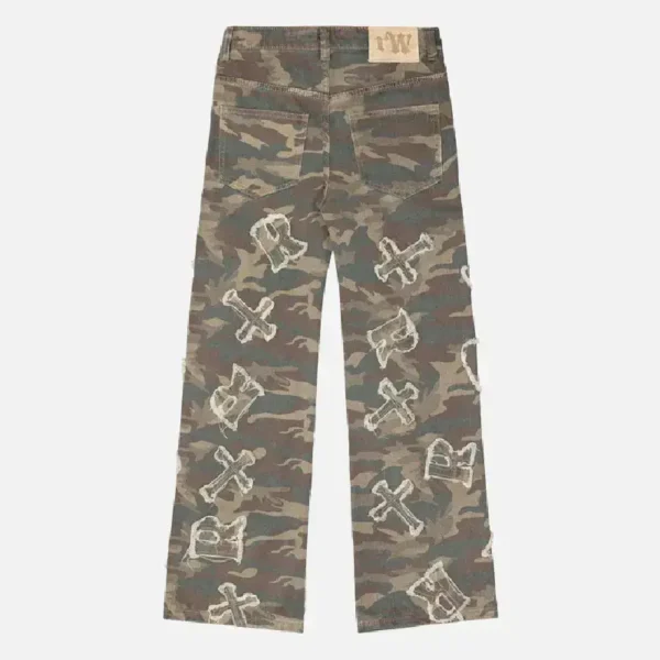 Racer Worldwide Camo Patch Jeans (1)