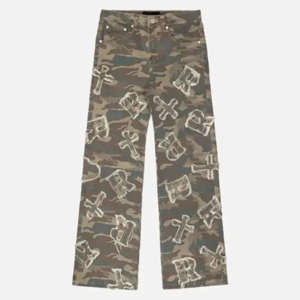 Racer Worldwide Camo Patch Jeans (2)