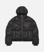 Racer Worldwide Camo Puffer Jacke 3.0 Black (1)