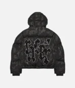 Racer Worldwide Camo Puffer Jacke 3.0 Black (2)