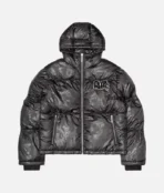 Racer Worldwide Camo Puffer Jacket 2.0 Black (2)