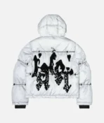 Racer Worldwide Camo Puffer Jacket 2.0 White (1)