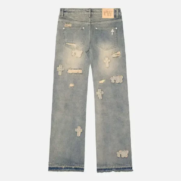 Racer Worldwide Ghost Cross Jeans Blue (1)