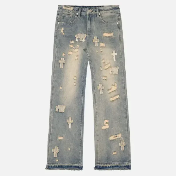 Racer Worldwide Ghost Cross Jeans Blue (2)