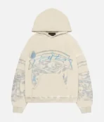 Racer Worldwide Hoodie Cream (1)