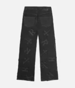 Racer Worldwide Patch Jeans Black (2)