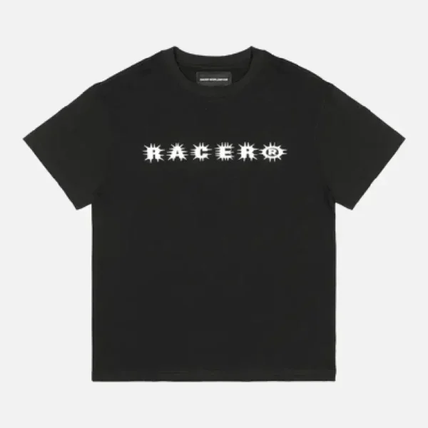 Racer Worldwide Spike T Shirt Black (1)